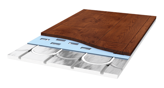 Fußbodenheizung - LIVE