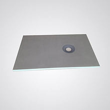 Art-of-Baan® Duschwanne 120 x 90 cm I Duschboard aus Sanitär-Acryl I Duschelement befliesbar I sofort befliesbares Duschelement I DIN Anschluss I druckfest & robust I inkl. Ablaufgarnitur