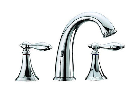 Art-of-Baan® Design Wasserhahn aus verchromtem Messing - hochwertige Badewannen-Armatur