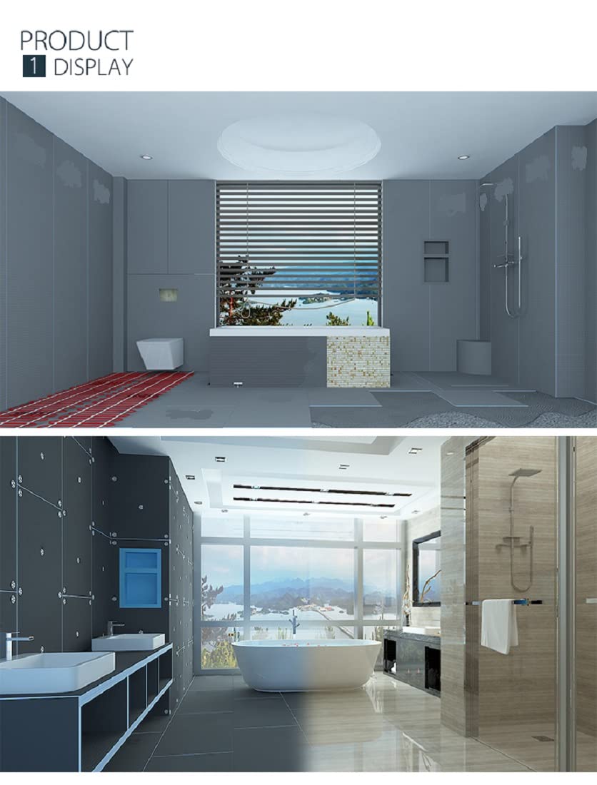 Art-of-Baan® Bauplatte 115x55 cm - Hartschaumplatte 0,63 m² - 0,6 mm, 10 mm, 20 mm, 30 mm, 50 mm - für Innen & Außen - druck- & wasserfest