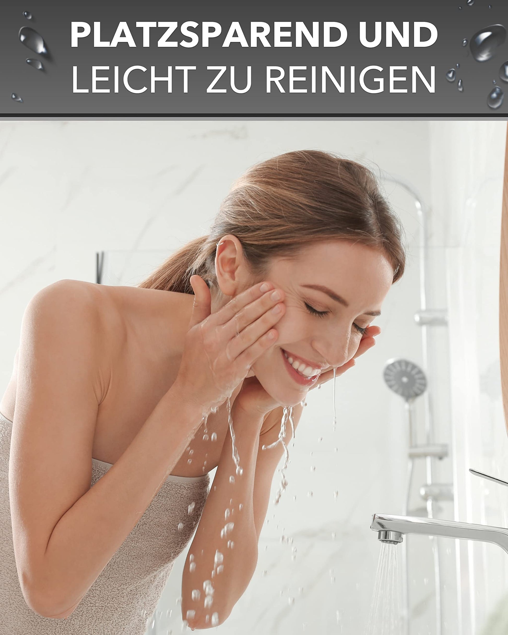 Keramik Aufsatz-Waschbecken Lotus Effekt Hänge Wandmontage Keramik Aufsatz-Waschbecken Lotus Effekt Hänge Wandmontage