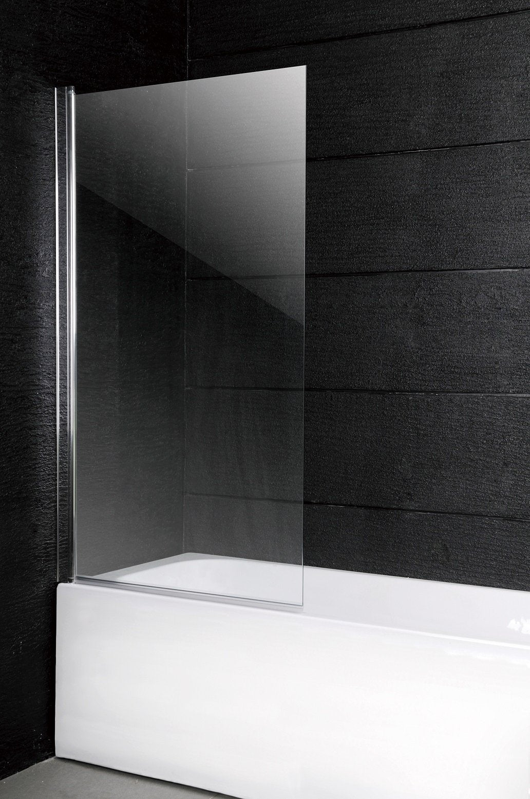 Art-of-Baan® Glas Duschwand für Badewanne - 140 x 90 cm - Sicherheitsglas