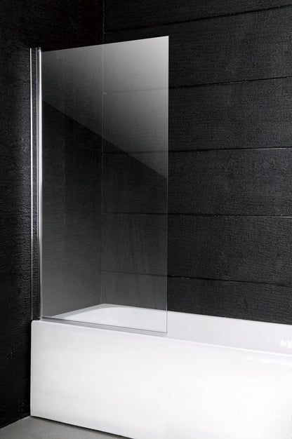 Art-of-Baan® Glas Duschwand für Badewanne - 140 x 90 cm - Sicherheitsglas