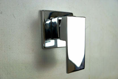 Art-of-Baan® Design-Regendusche aus Messing mit Chrom-Veredelung - inkl. Duscharm und Mischbatterie