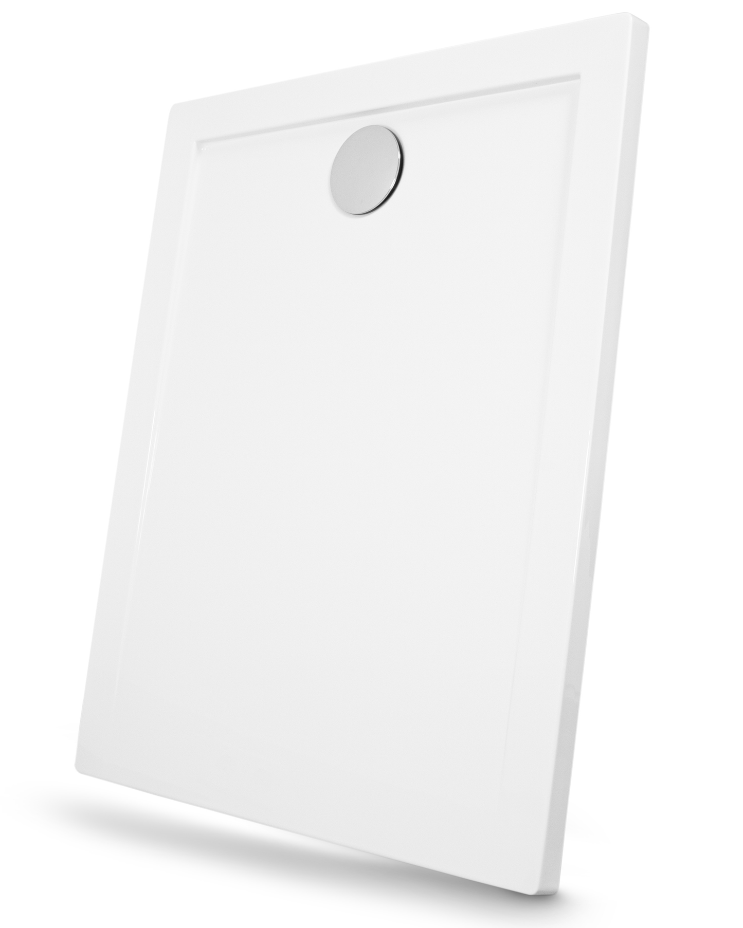 Duschwanne superflach 3,5 cm – Duschtasse 100x90 cm | Komplettset inkl. Ablauf, rutschfest & direkt montierbar