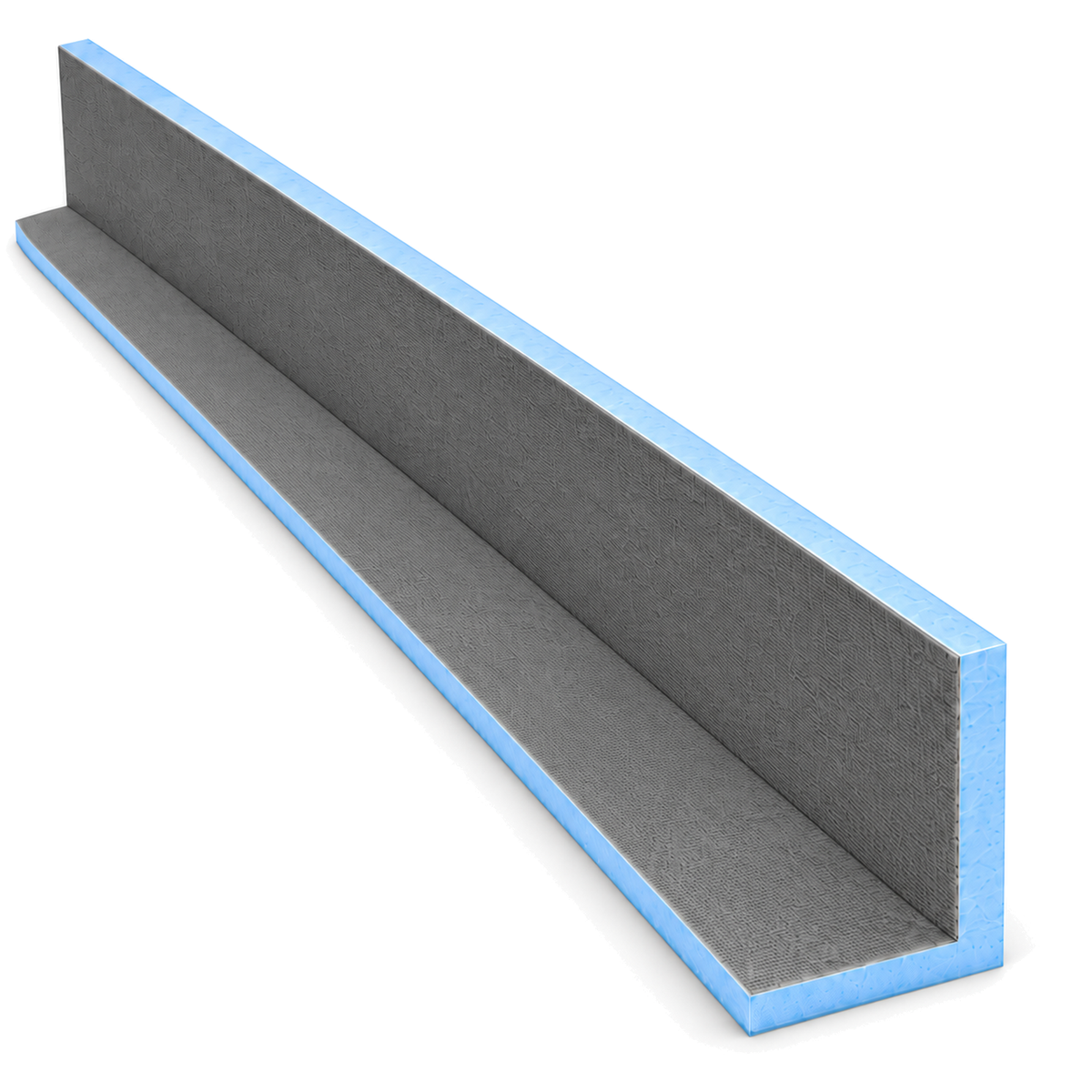 Art of Baan XPS-Rohrverkleidung in L-Form, 100 × 100 × 20 mm, beidseitig beschichtet