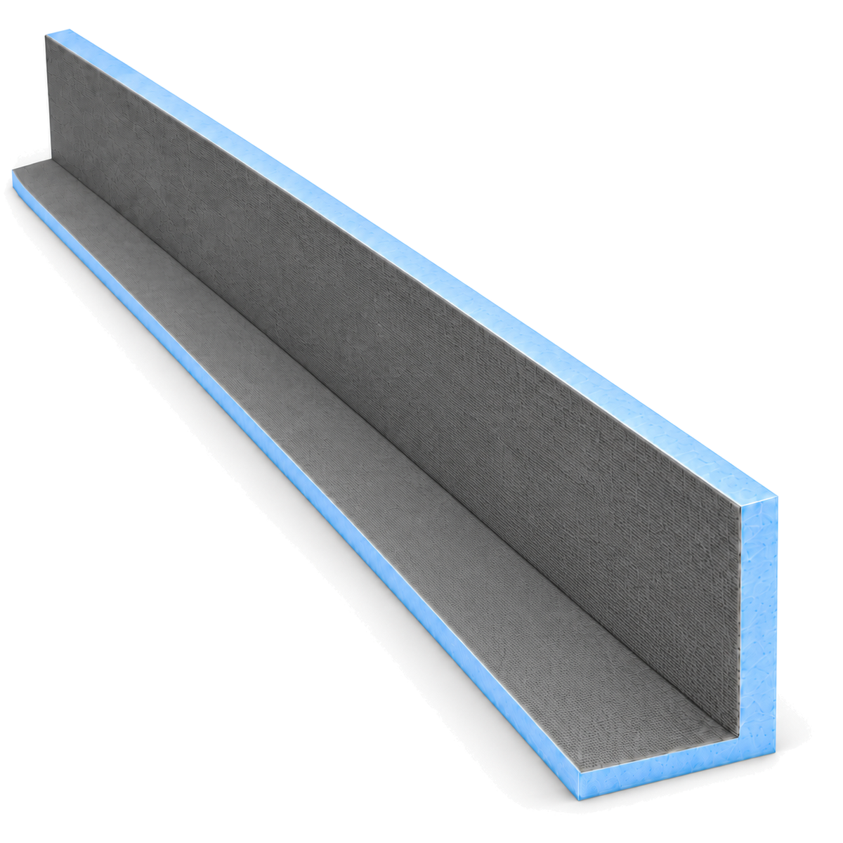 Art of Baan XPS-Rohrverkleidung in L-Form, 200 × 200 × 20 mm, beidseitig beschichtet