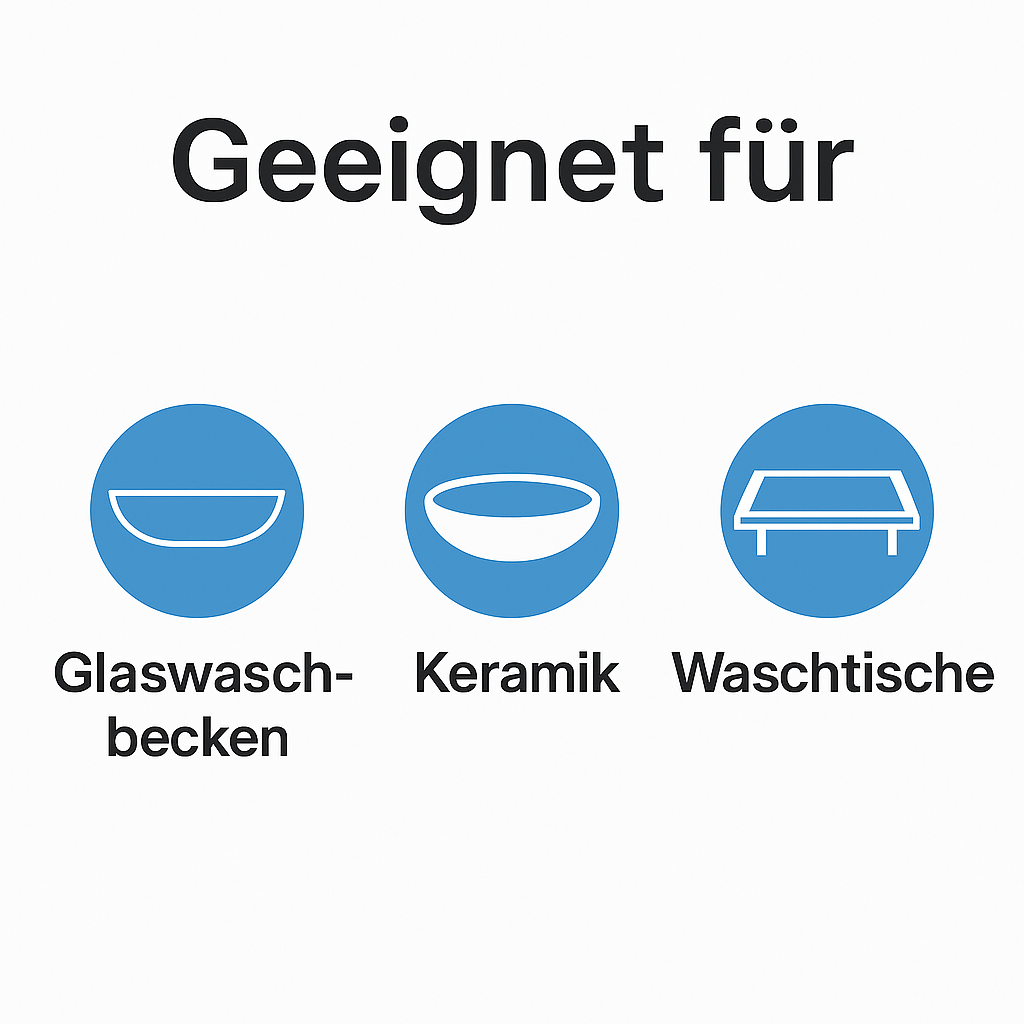 Art of Baan – Verchromte Waschtischhalterung mit Handtuchhalter - 70 x 46 x 20 cm